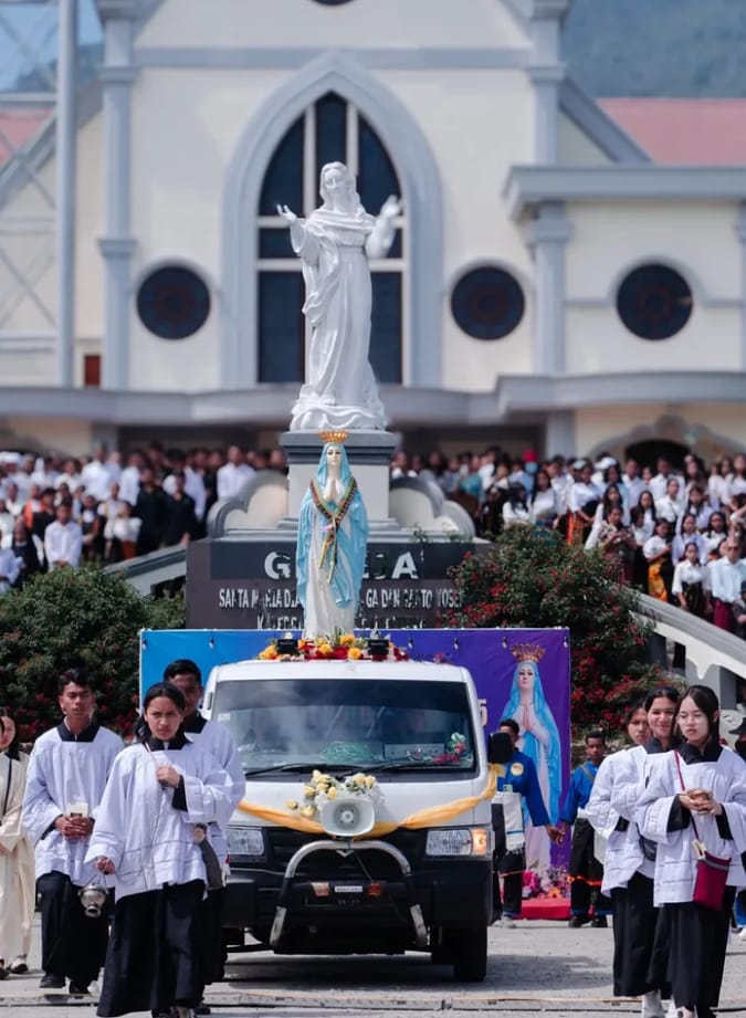 Perarakan Arca Maria Ratu Rosari, Umat: Iman Kami&nbsp;Diperbaharui